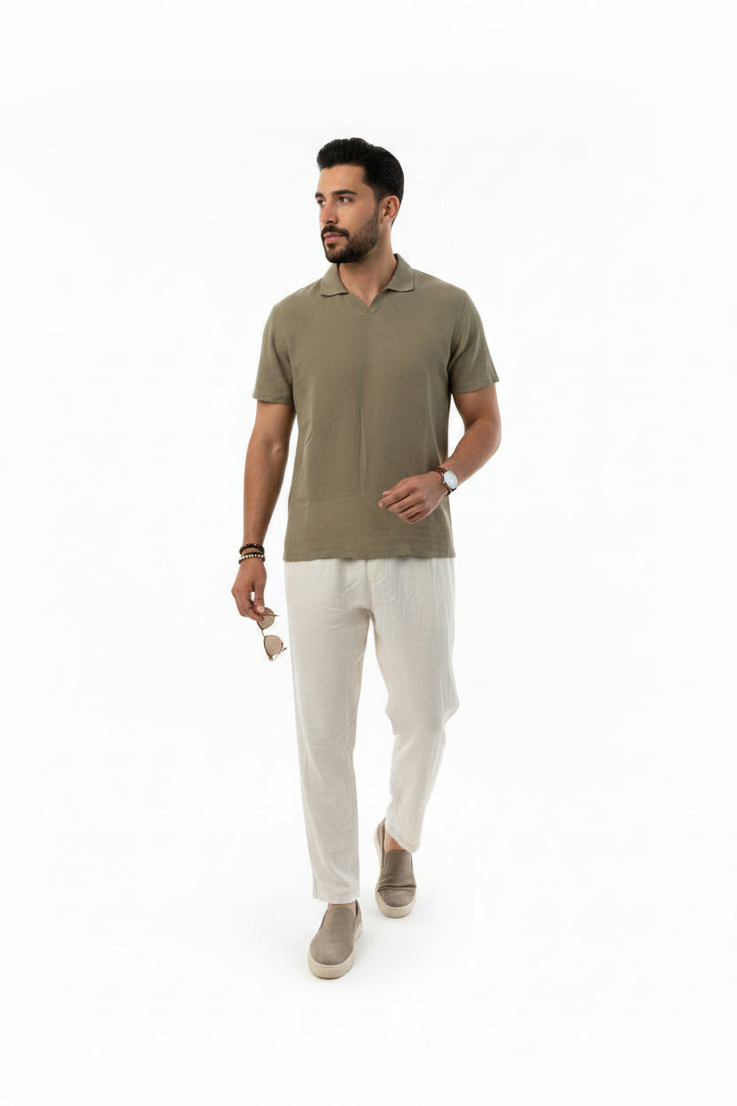 Linen Polo