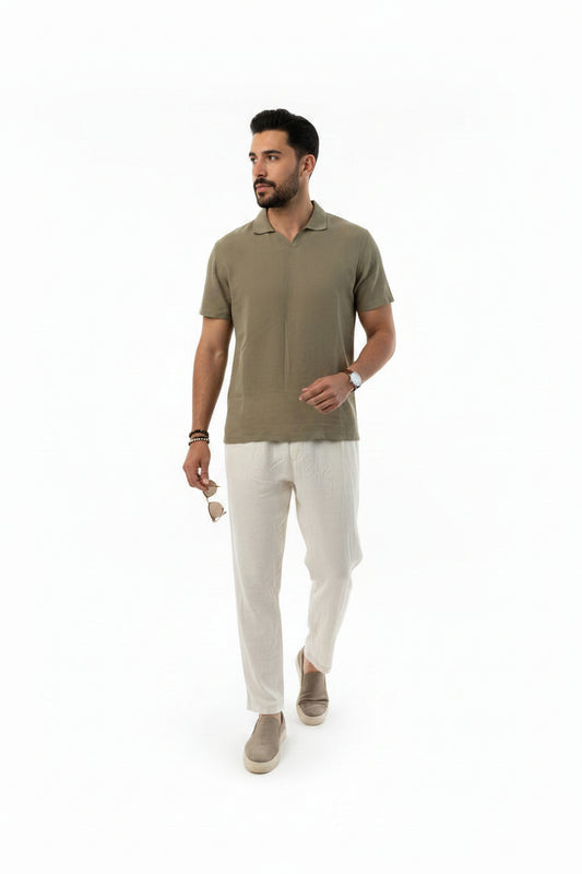 Linen Polo